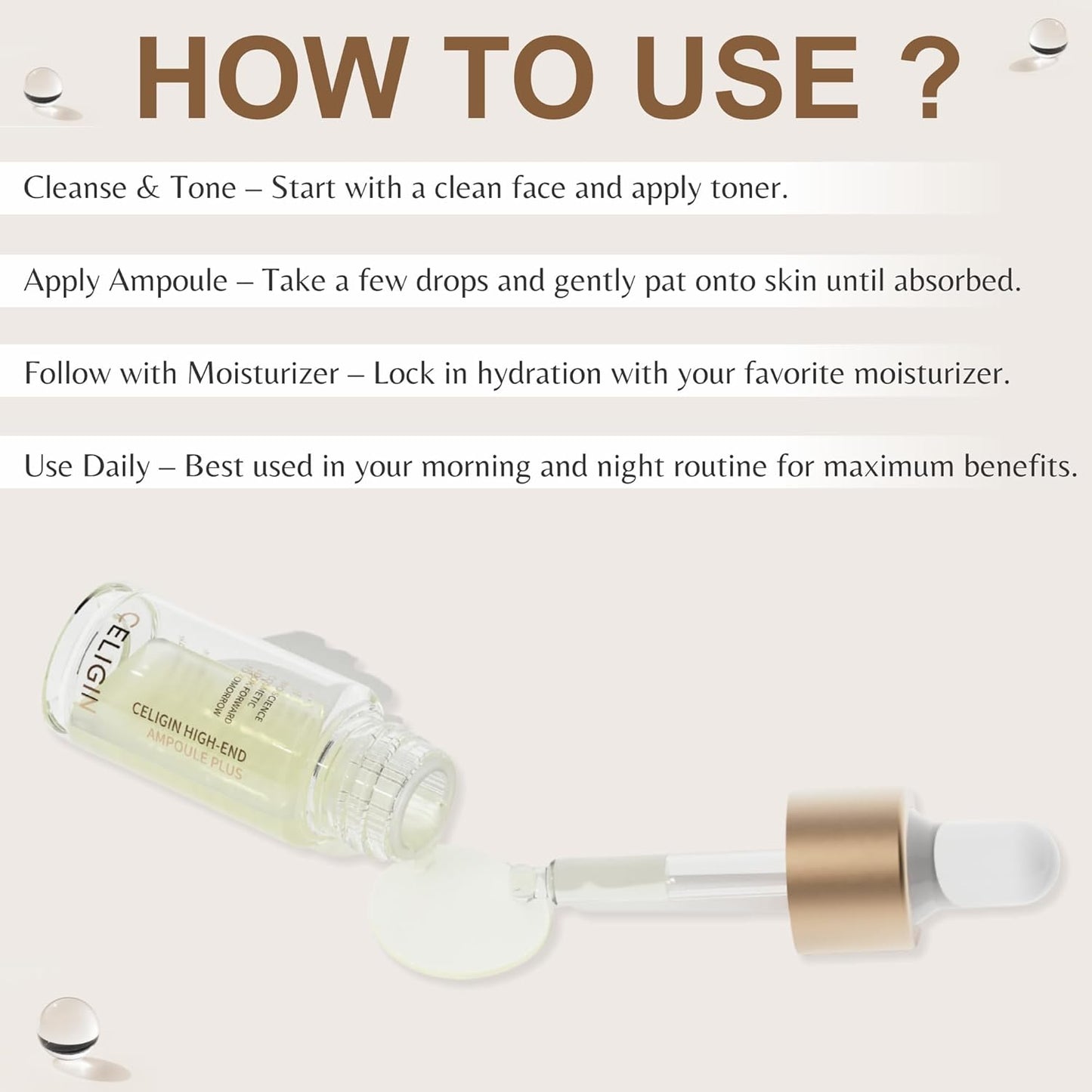 Celigin High-End Ampoule Set
