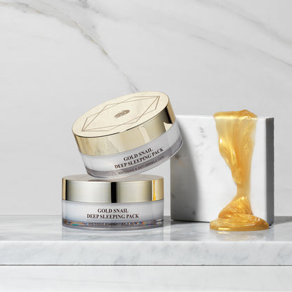Gold Snail Deep Sleeping Pack