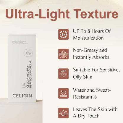 Celigin All Day Perfect Sunscreen SPF 50