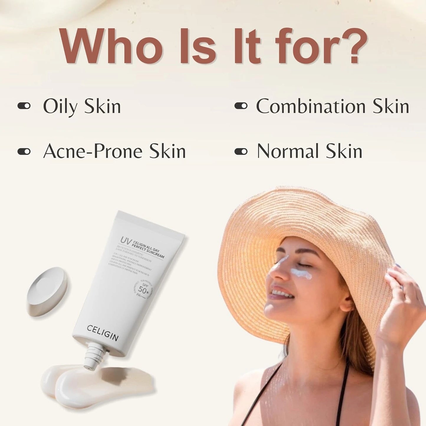 Celigin All Day Perfect Sunscreen SPF 50