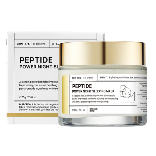 Sleeping mask cream for glowing skin