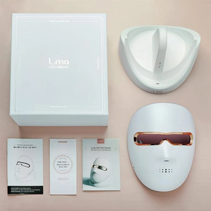 L.ma LED Light Therapy Facial Mask