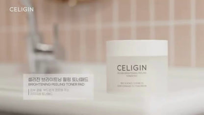 CELIGIN Brightening Peeling Toner Pad